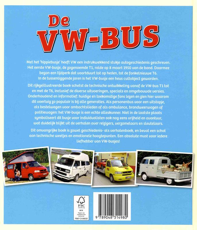 Achterkant van De VW-bus