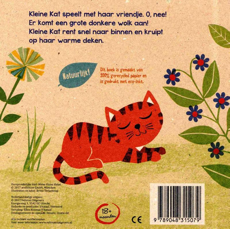 Achterkant van Mijn kleine Kat