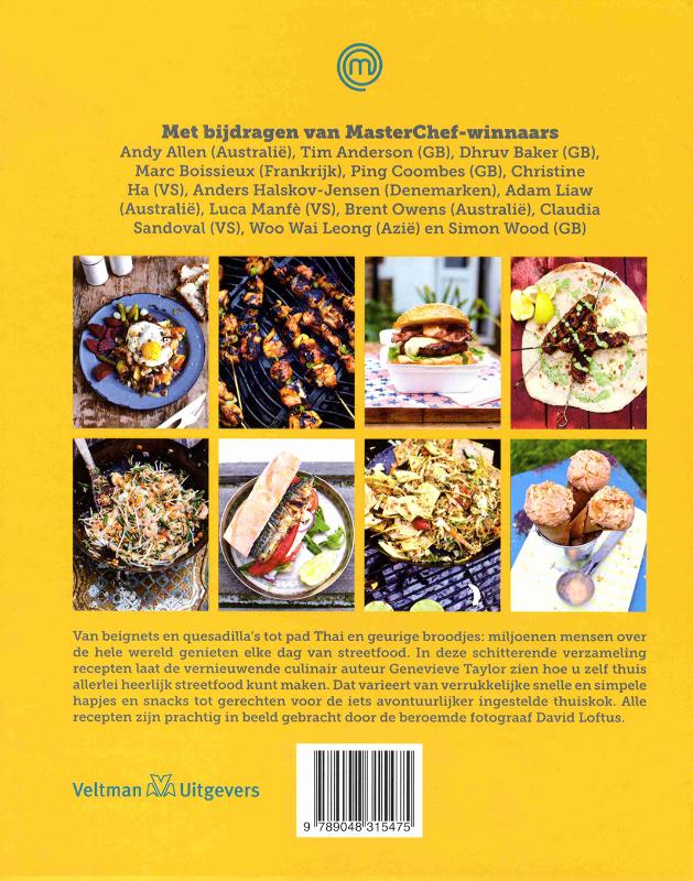 Achterkant van MasterChef Streetfood wereldwijd