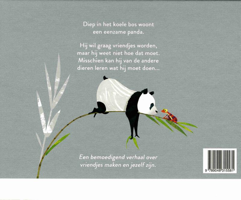 Achterkant van Panda wil een vriendje