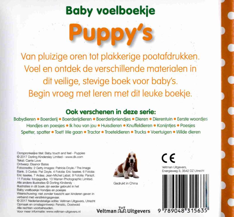 Achterkant van Puppy's