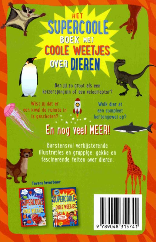 Achterkant van Het supercoole boek met coole weetjes over dieren