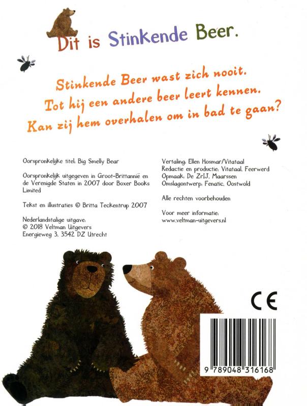 Achterkant van De stinkende beer