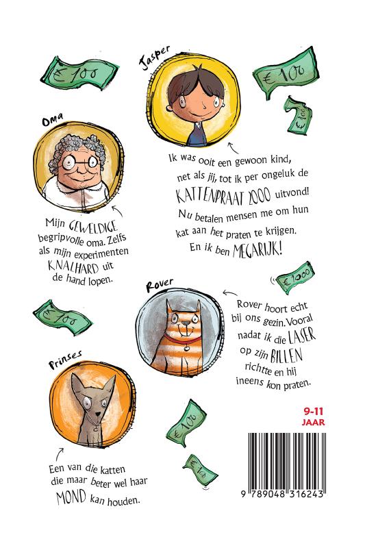 Achterkant van Opeens miljonair