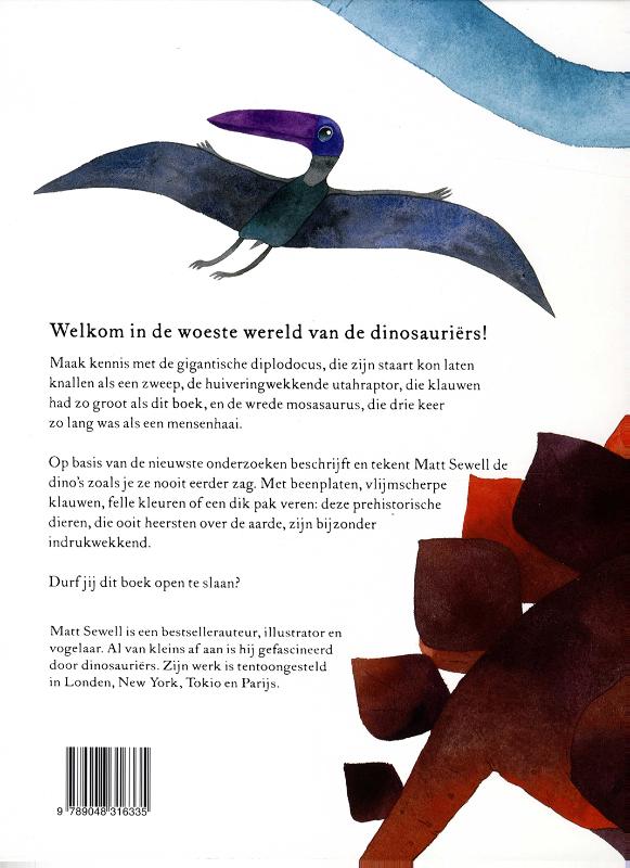 Achterkant van Dinosauriërs