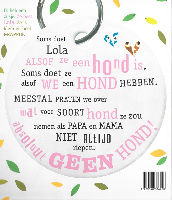 Achterkant van Een hond met leuke oren
