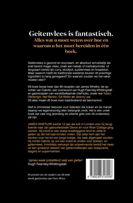 Achterkant van Geit