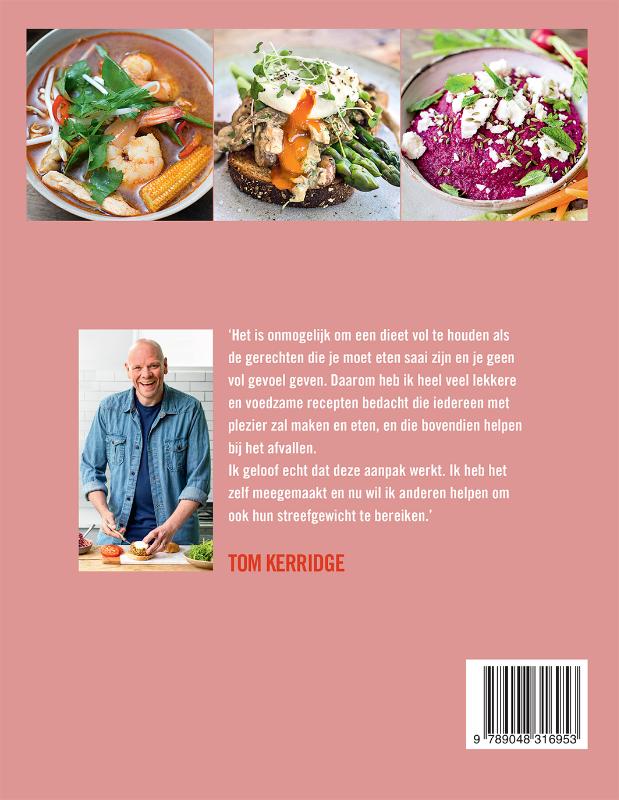Achterkant van Afvallen met Tom Kerridge