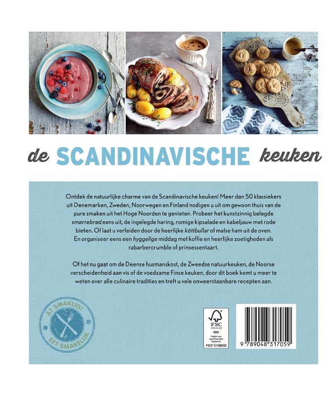 Achterkant van De Scandinavische keuken