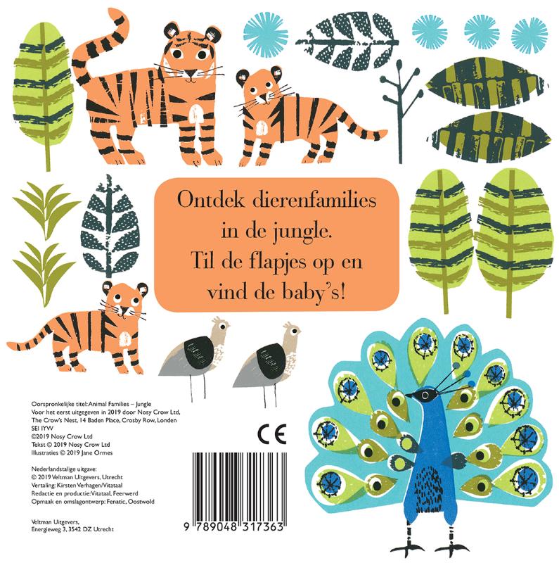 Achterkant van Dierenfamilies: Jungle