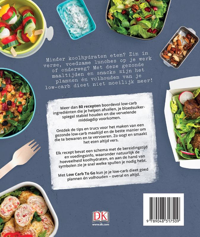 Achterkant van Low Carb to go