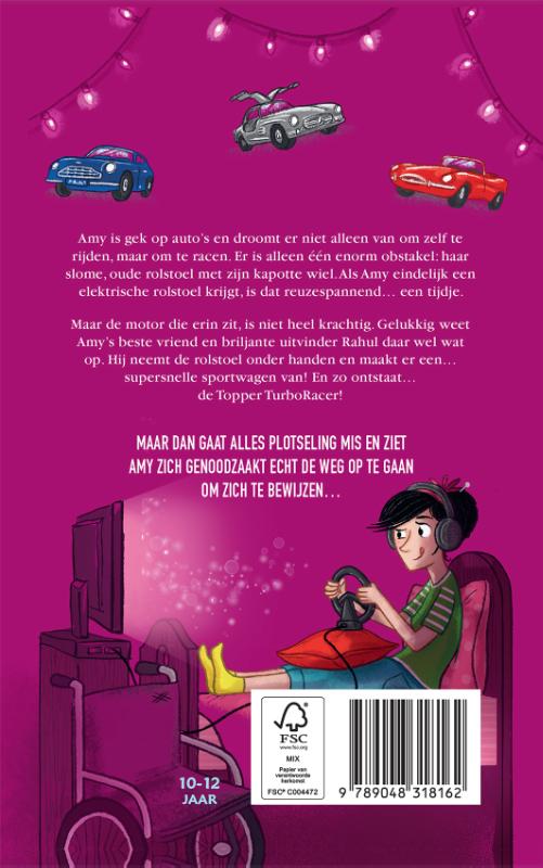 Achterkant van De Topper TurboRacer