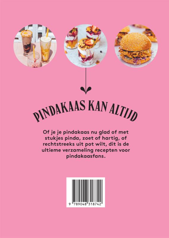 Achterkant van Koken met pindakaas
