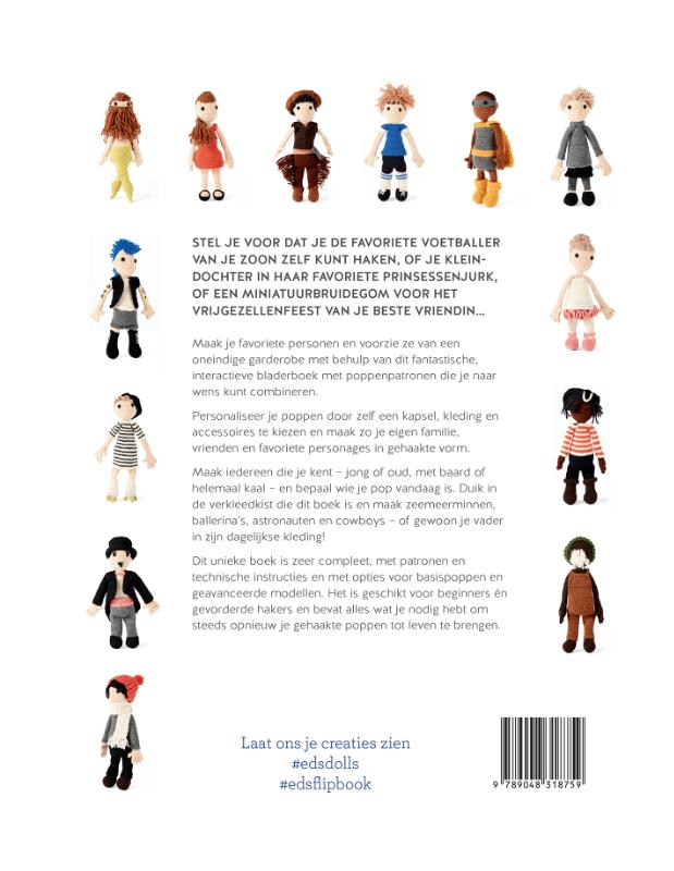 Achterkant van Gehaakte poppen