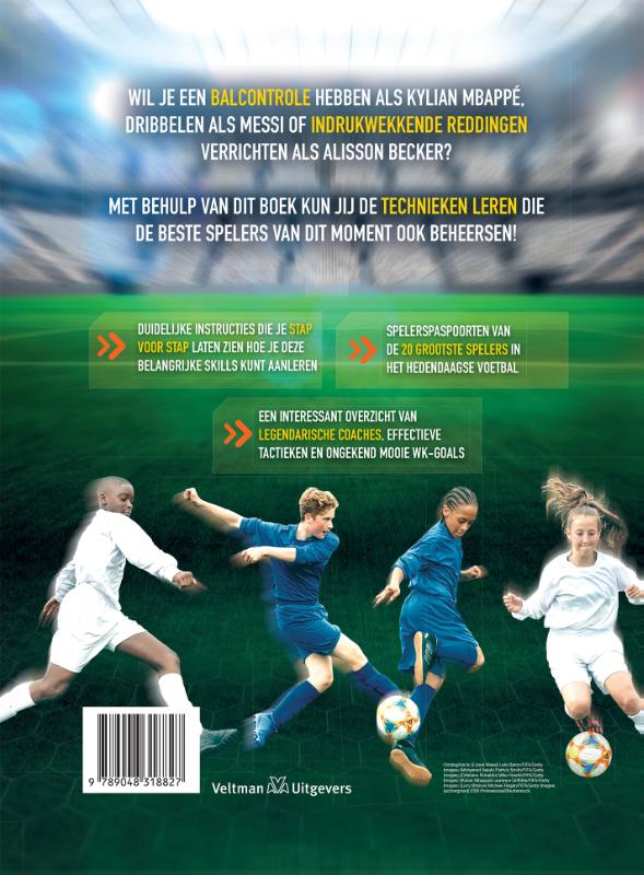 Achterkant van Leer voetballen als een prof!