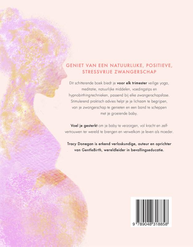 Achterkant van Mindful zwanger