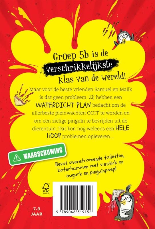 Achterkant van gaat los!