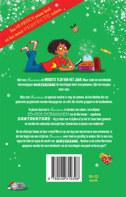 Achterkant van Het is mis met Kerstmis