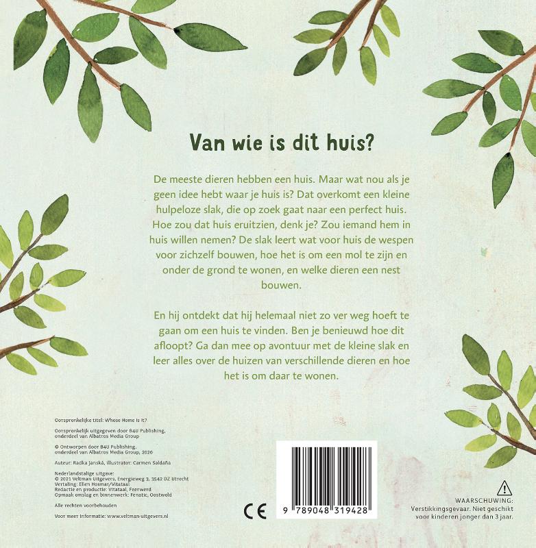 Achterkant van Van wie is dit huis?