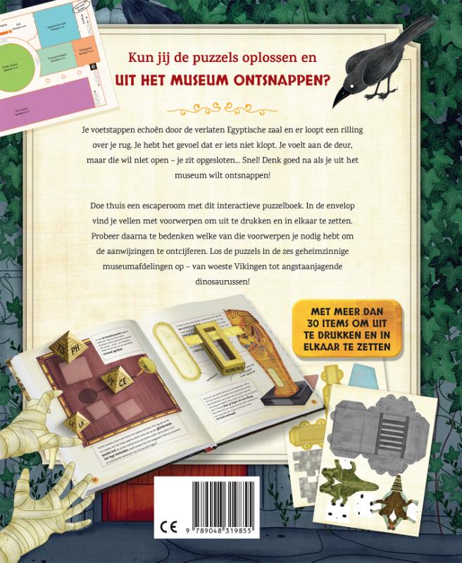 Achterkant van Escape Room