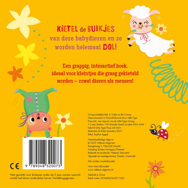 Achterkant van Ik kietel je buikje
