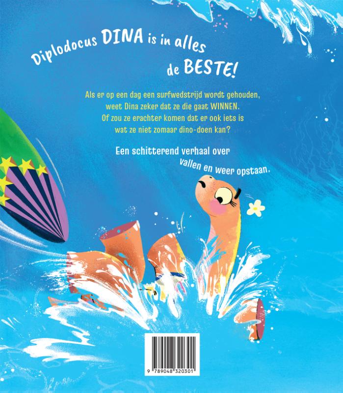 Achterkant van Dino's geven nooit op!