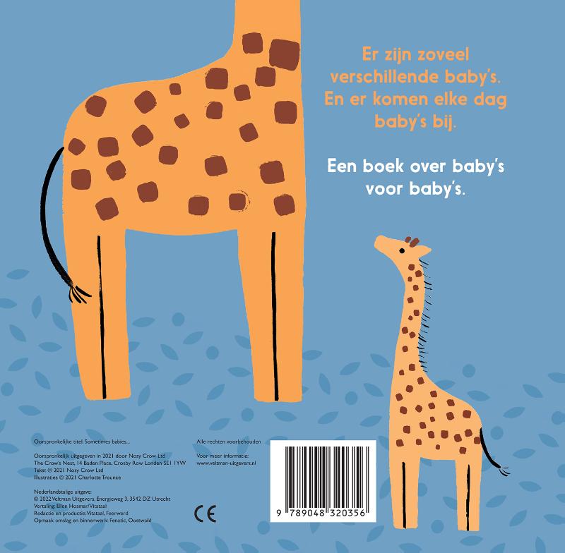 Achterkant van Baby's zijn...