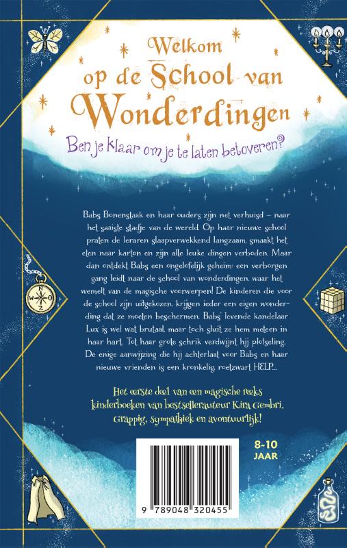 Achterkant van De school van wonderdingen