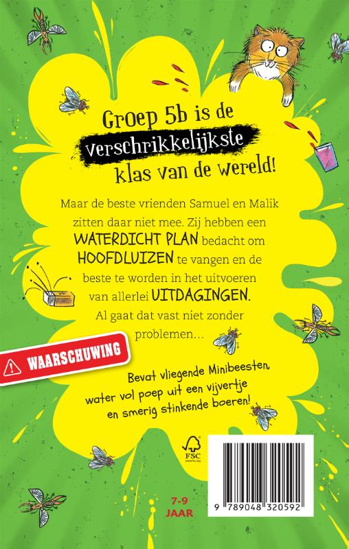 Achterkant van daagt je uit!