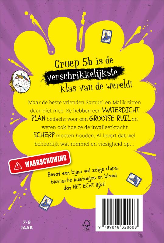 Achterkant van draait door!