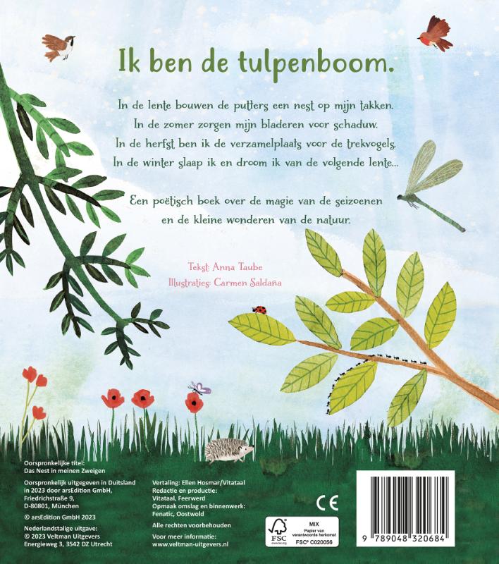 Achterkant van De magie van de seizoenen