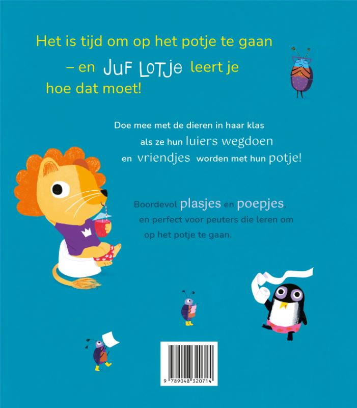 Achterkant van Juf Lotjes Potjesschool