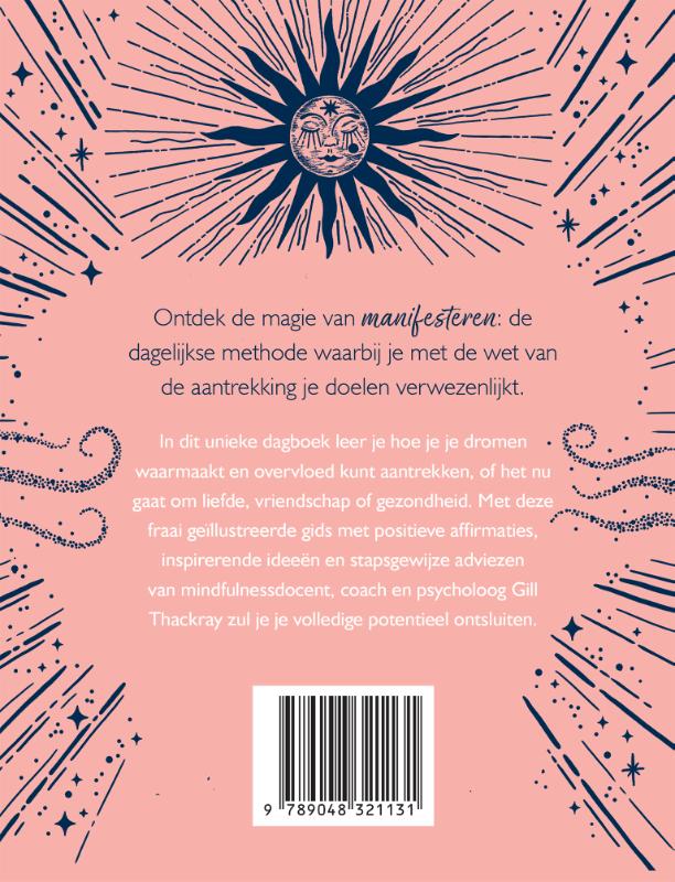 Achterkant van Dagboek manifesteren