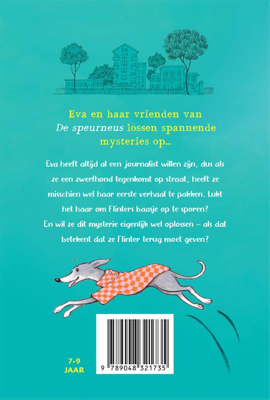 Achterkant van Het hondenteam - De speurneus