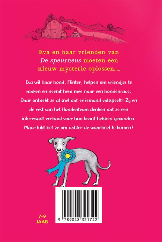 Achterkant van Het hondenteam - De race