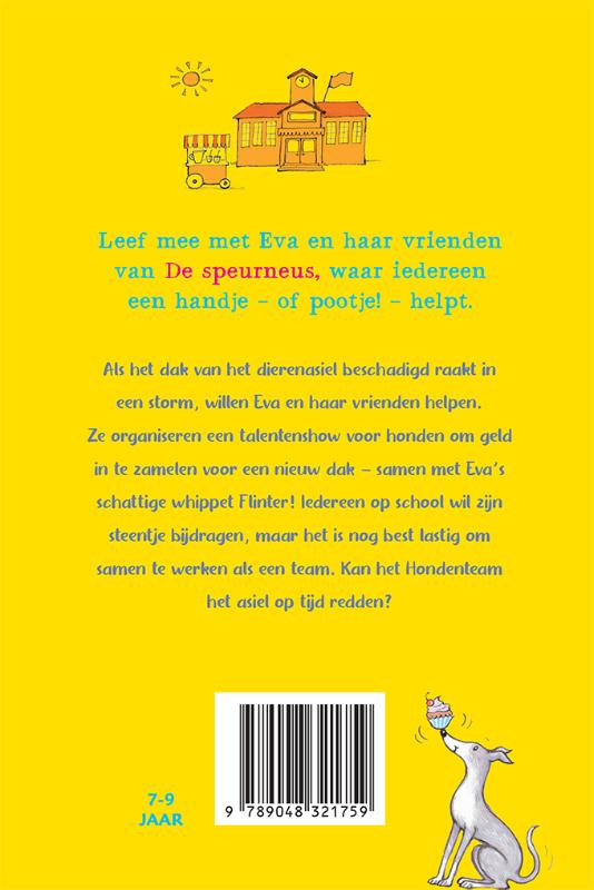 Achterkant van De show