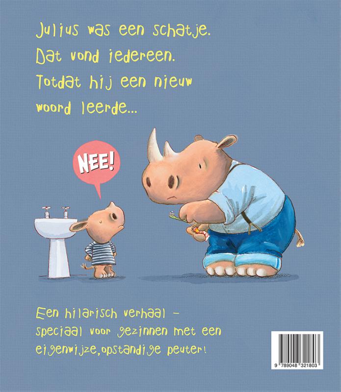 Achterkant van NEE!