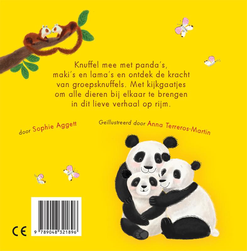 Achterkant van Groepsknuffel!