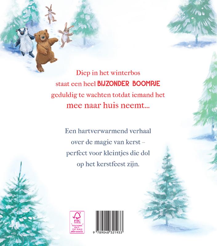 Achterkant van De kleinste kerstboom