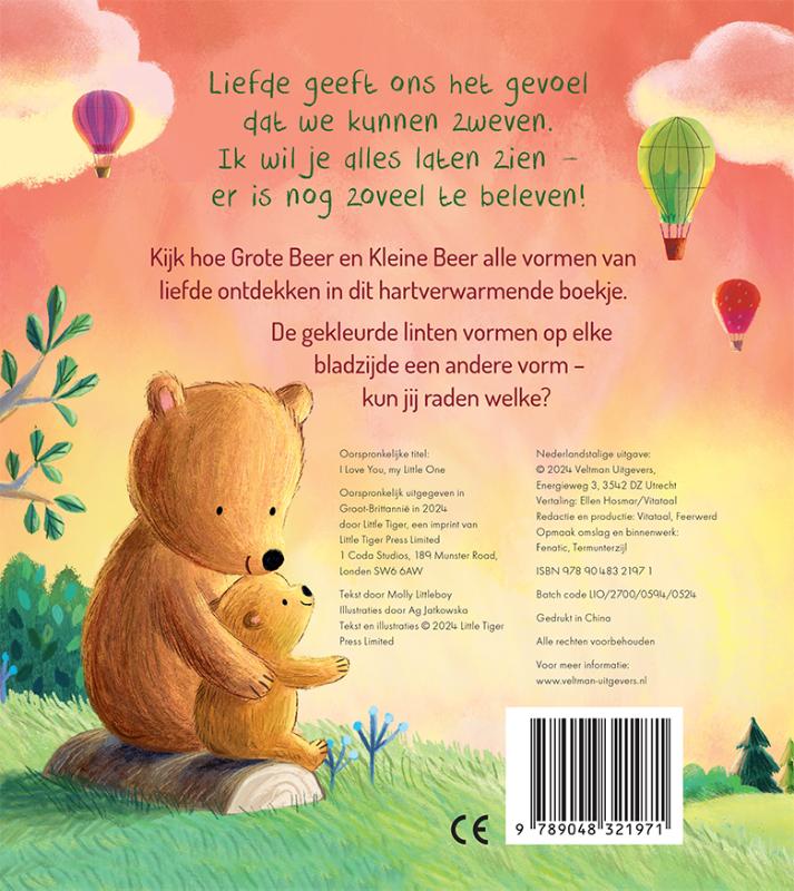Achterkant van Ik hou van je, kleintje