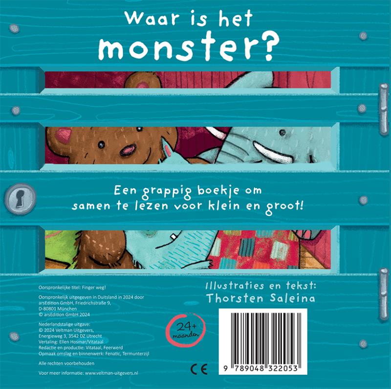 Achterkant van Monsteralarm!