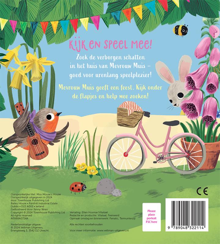 Achterkant van Het huis van mevrouw Muis