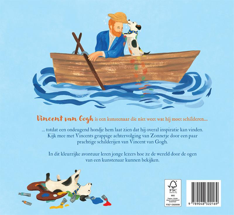 Achterkant van De hond van Vincent van Gogh