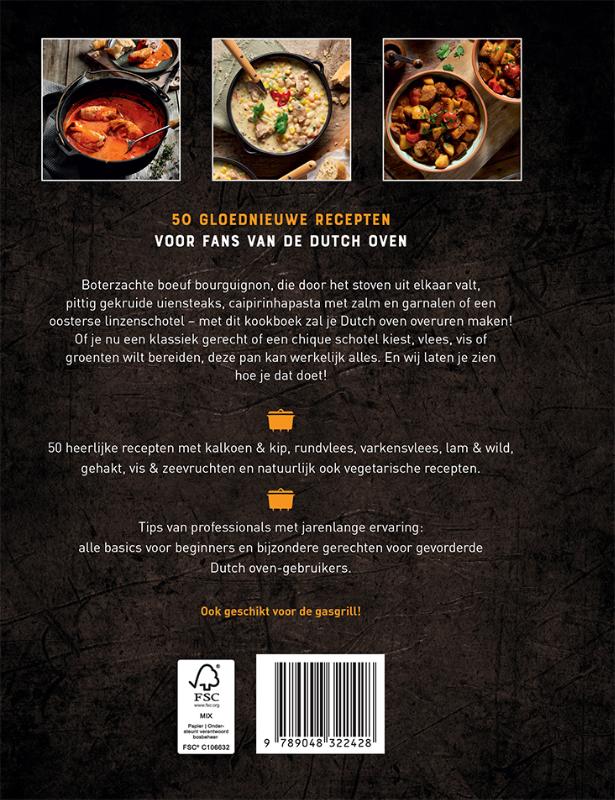 Achterkant van Dutch Oven - 50 gloednieuwe recepten