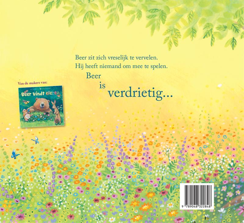 Achterkant van Beer is verdrietig