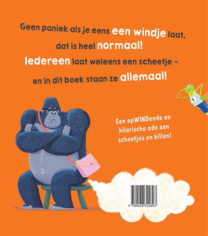 Achterkant van Alle billen laten scheetjes