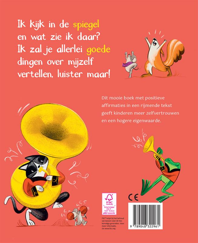 Achterkant van Ik ben uniek