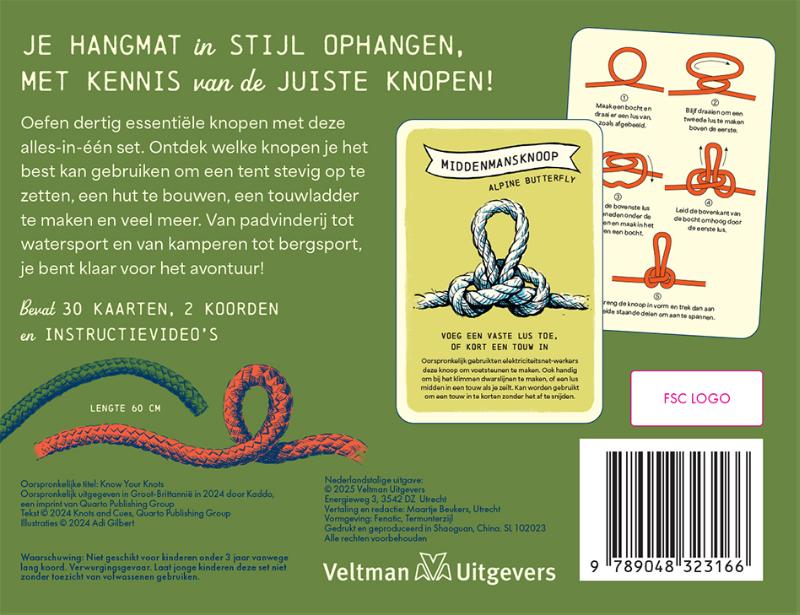 Achterkant van Ken je knopen kit
