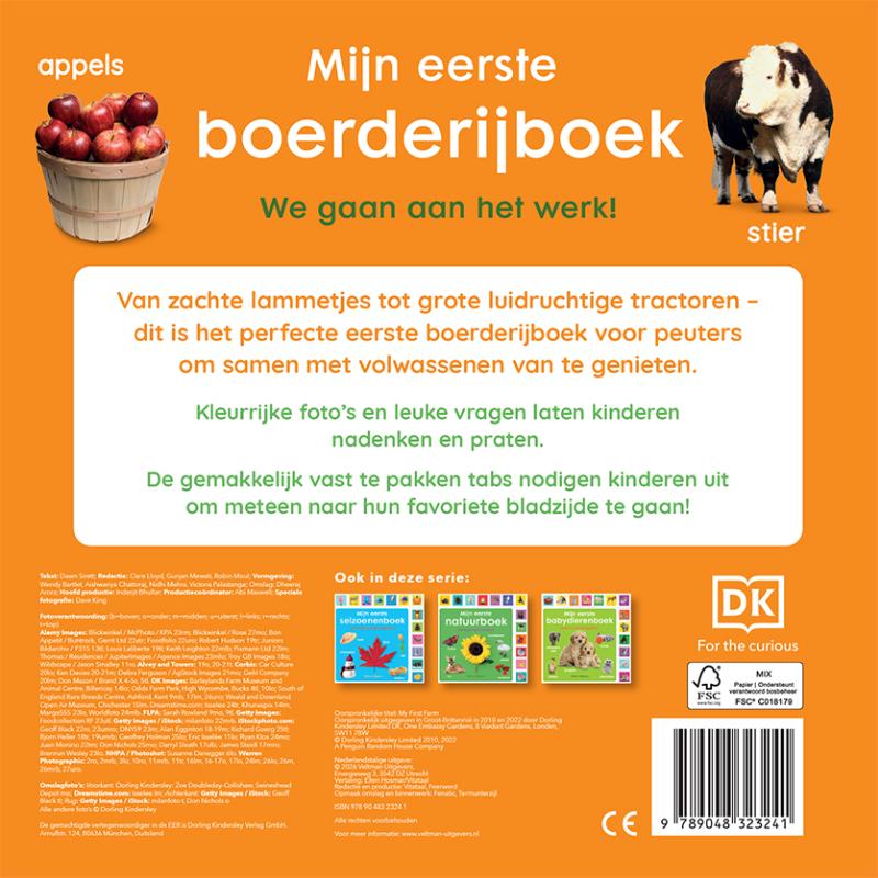 Achterkant van Mijn eerste boerderijboek