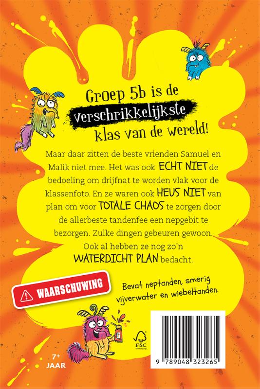 Achterkant van Totale Chaos!